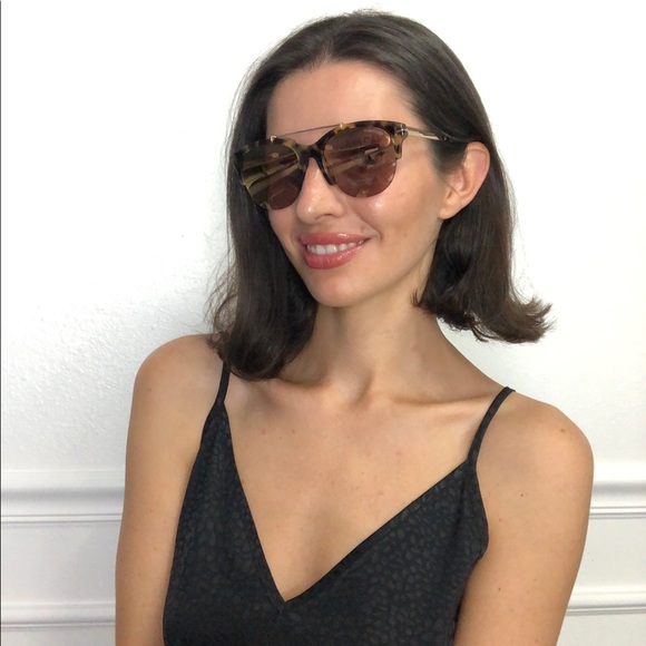 New TOM FORD Adrenne Rounded Sunglasses - Picture 8 of 16